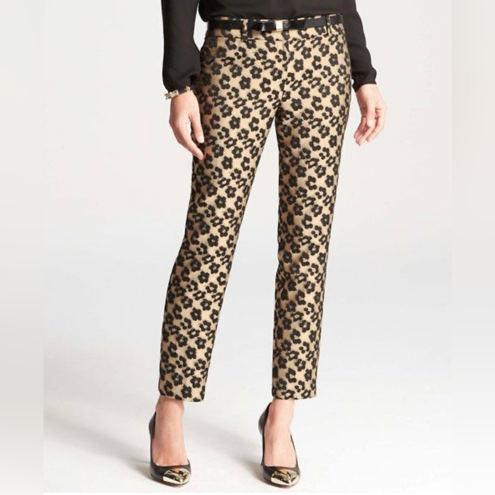 ANN TAYLOR Leopard Print Women’s Pants size 10